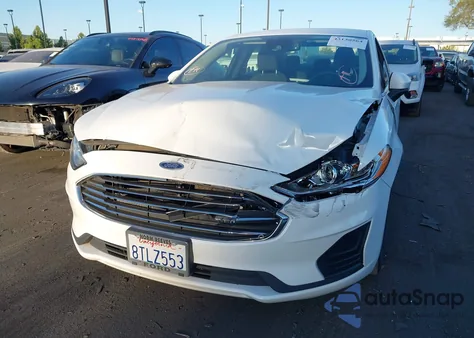 2020 Ford Fusion Se из США, поврежденный, VIN 3FA6P0HD2LR135813